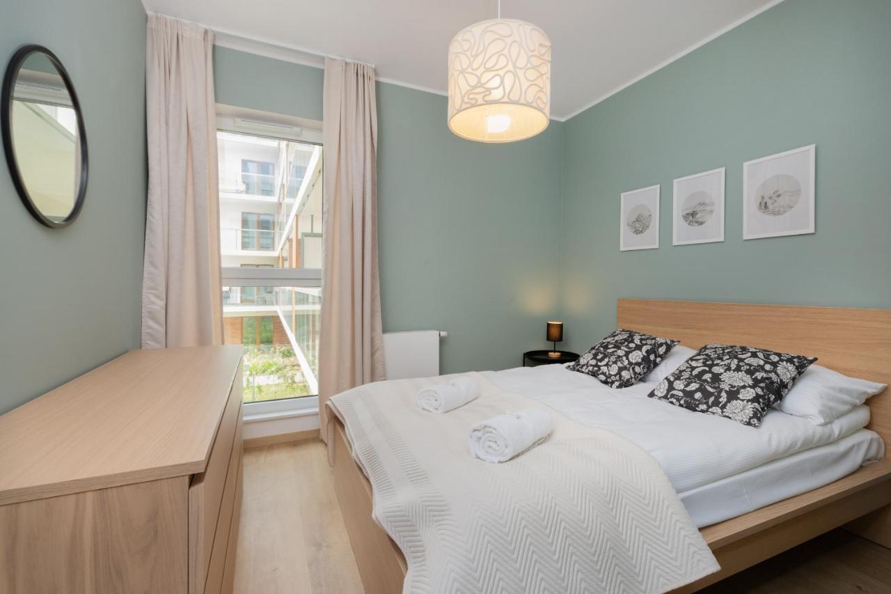 Bright & Stylish Apartment With Balcony 1,5 Km To Gdansk Main City By Noclegi Renters Ngoại thất bức ảnh