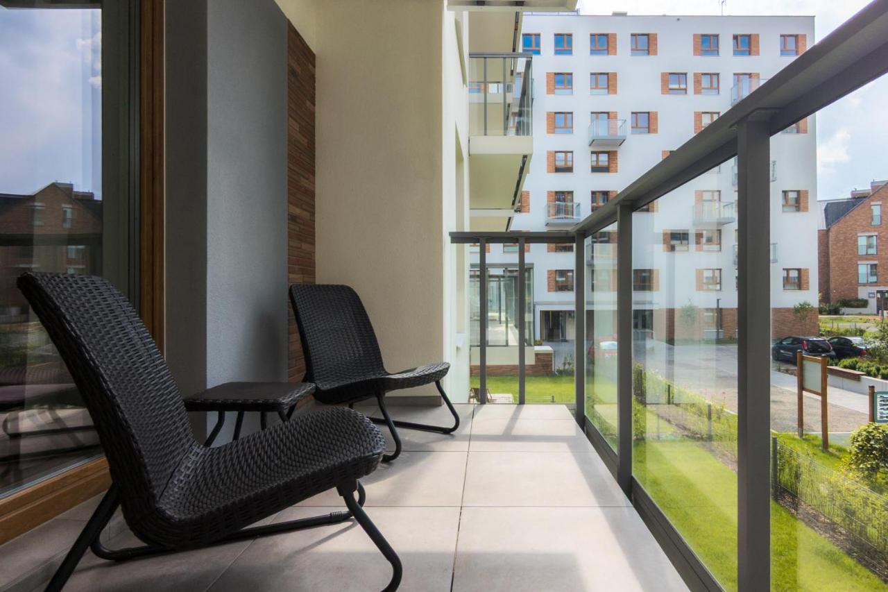 Bright & Stylish Apartment With Balcony 1,5 Km To Gdansk Main City By Noclegi Renters Ngoại thất bức ảnh